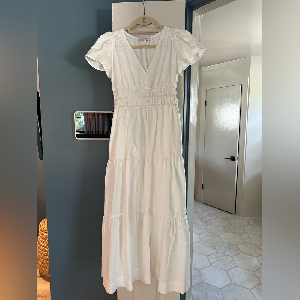 Marea by Liz Joy Elegant White Maxi Dress